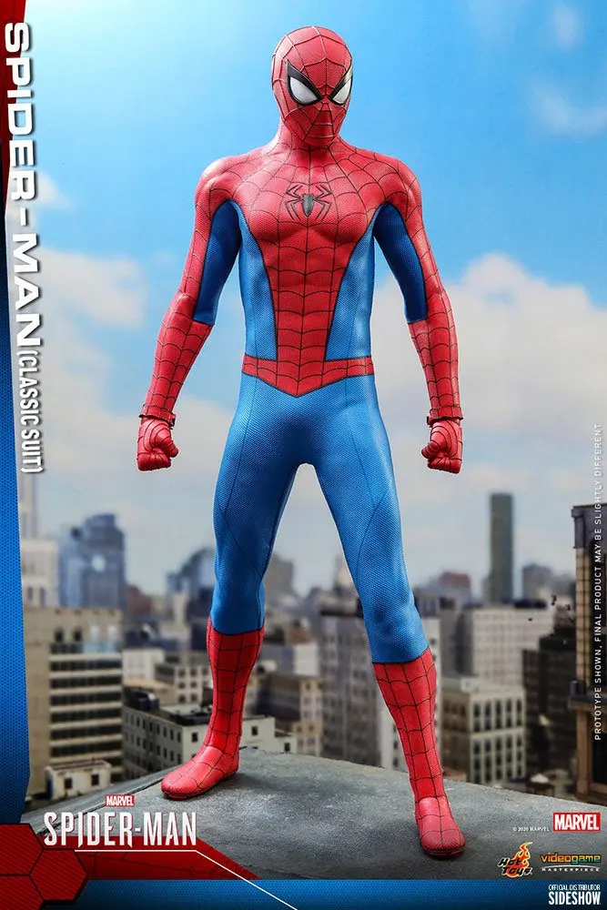 Marvel's Spider-Man Video Game Masterpiece Actionfigur 1/6 Spider-Man (Classic Suit) 30 cm Produktfoto