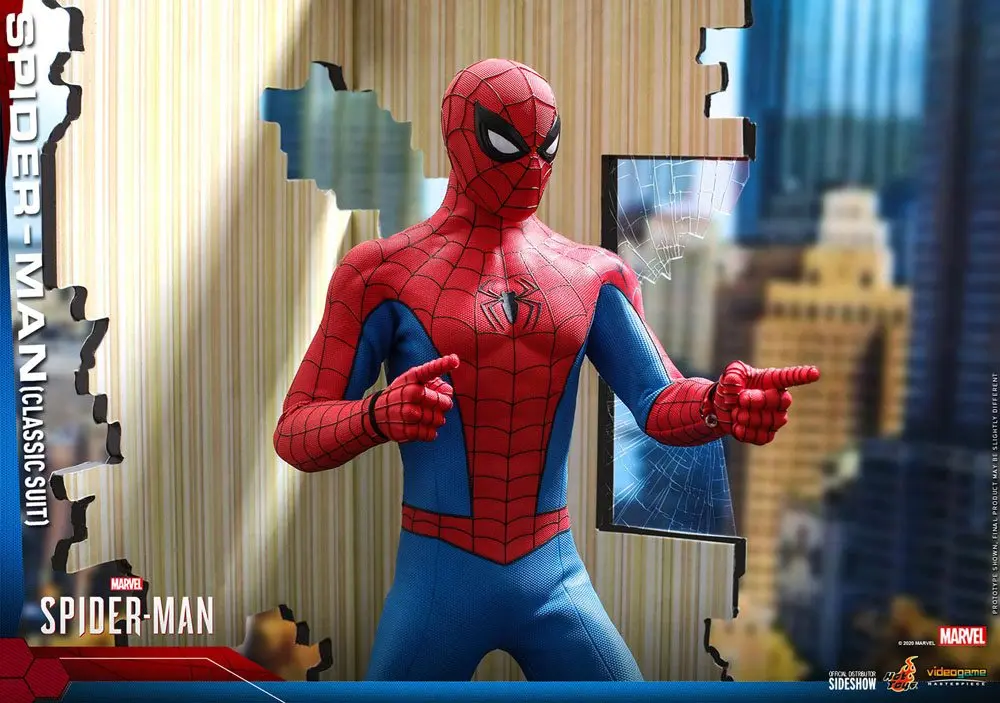 Marvel's Spider-Man Video Game Masterpiece Actionfigur 1/6 Spider-Man (Classic Suit) 30 cm Produktfoto