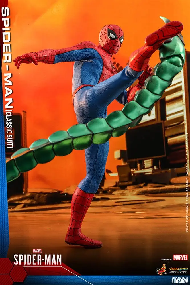 Marvel's Spider-Man Video Game Masterpiece Actionfigur 1/6 Spider-Man (Classic Suit) 30 cm Produktfoto