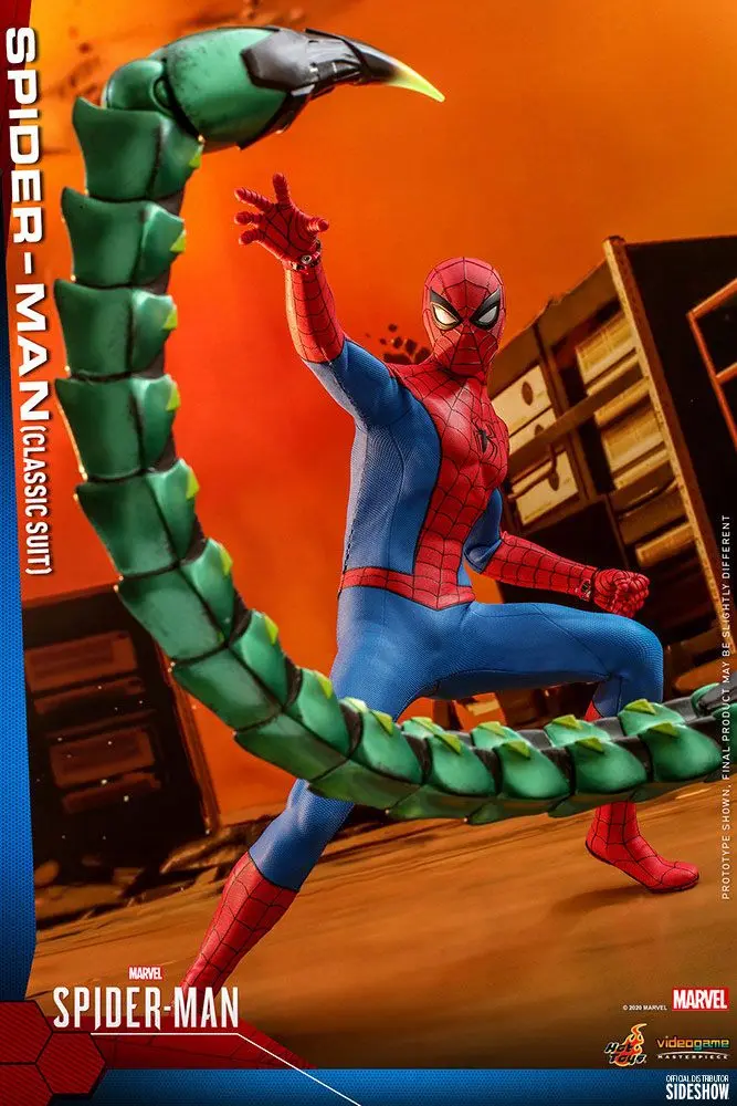 Marvel's Spider-Man Video Game Masterpiece Actionfigur 1/6 Spider-Man (Classic Suit) 30 cm Produktfoto