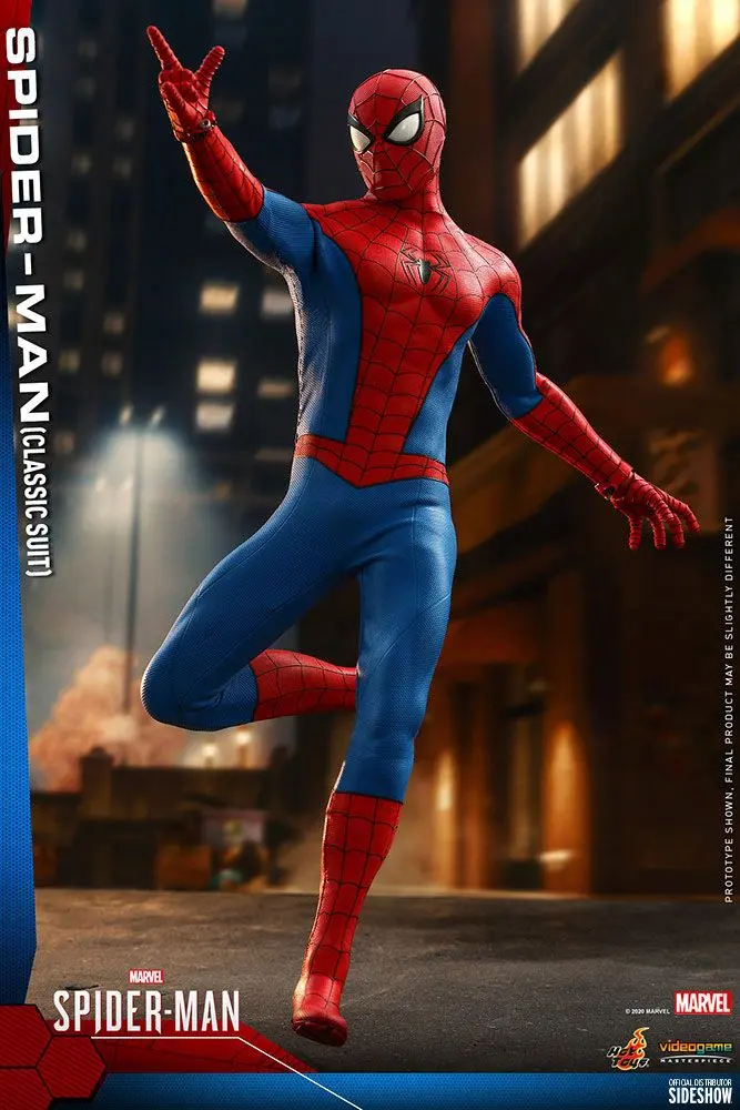 Marvel's Spider-Man Video Game Masterpiece Actionfigur 1/6 Spider-Man (Classic Suit) 30 cm Produktfoto