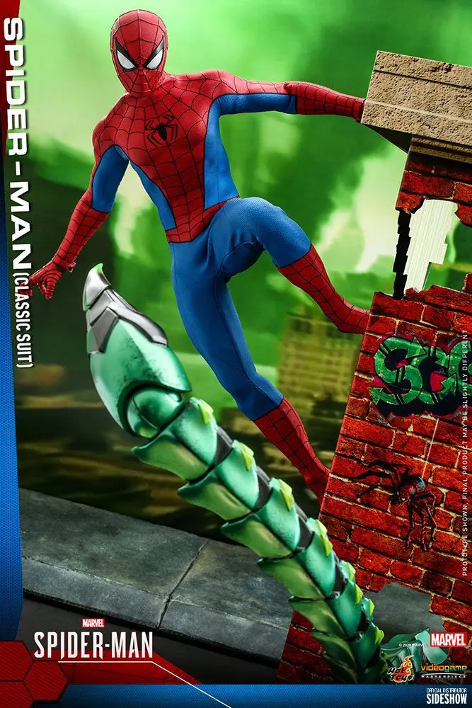 Marvel's Spider-Man Video Game Masterpiece Actionfigur 1/6 Spider-Man (Classic Suit) 30 cm Produktfoto