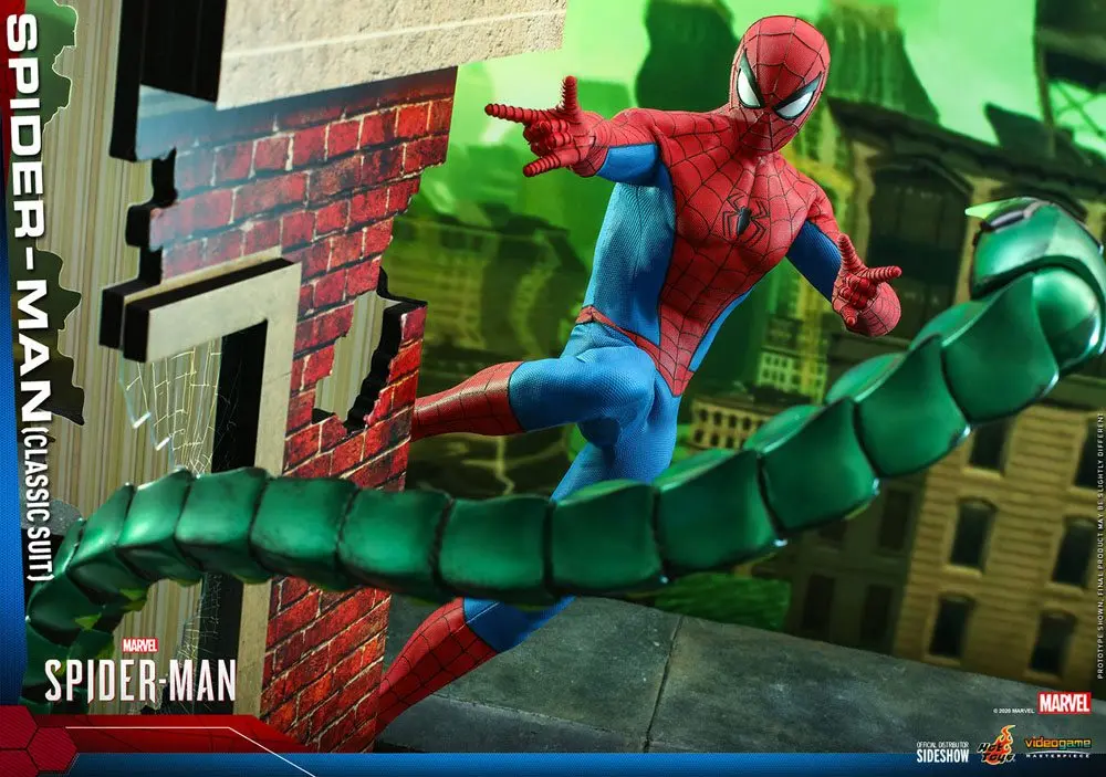 Marvel's Spider-Man Video Game Masterpiece Actionfigur 1/6 Spider-Man (Classic Suit) 30 cm Produktfoto