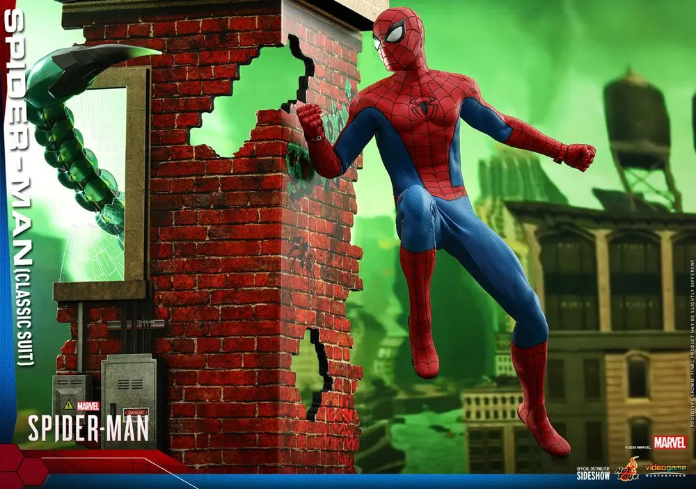 Marvel's Spider-Man Video Game Masterpiece Actionfigur 1/6 Spider-Man (Classic Suit) 30 cm Produktfoto