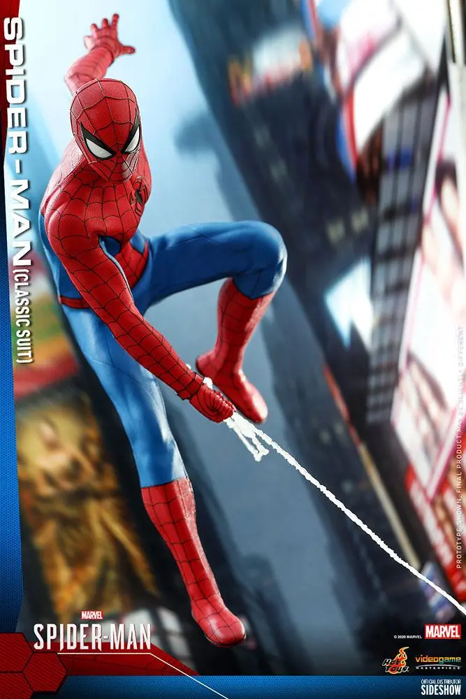 Marvel's Spider-Man Video Game Masterpiece Actionfigur 1/6 Spider-Man (Classic Suit) 30 cm Produktfoto