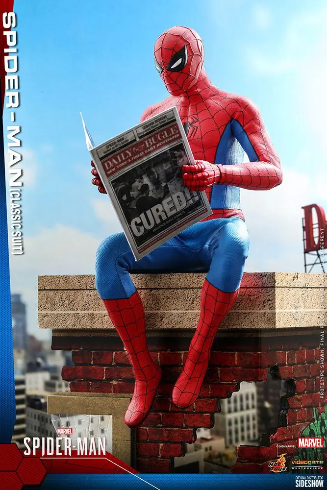 Marvel's Spider-Man Video Game Masterpiece Actionfigur 1/6 Spider-Man (Classic Suit) 30 cm Produktfoto