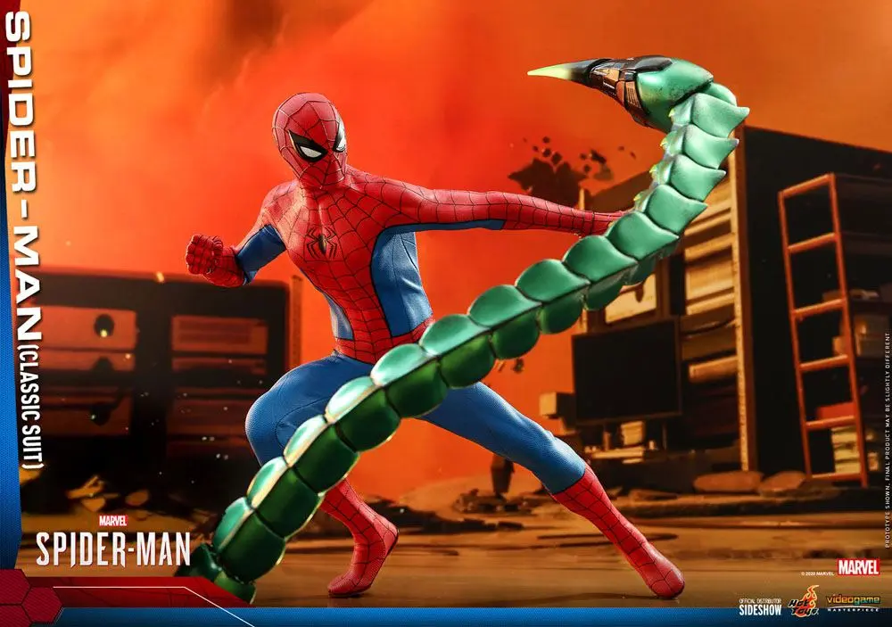 Marvel's Spider-Man Video Game Masterpiece Actionfigur 1/6 Spider-Man (Classic Suit) 30 cm Produktfoto