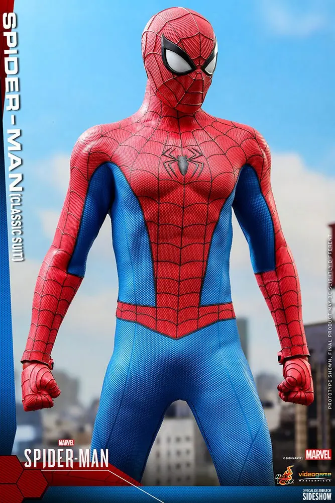 Marvel's Spider-Man Video Game Masterpiece Actionfigur 1/6 Spider-Man (Classic Suit) 30 cm Produktfoto