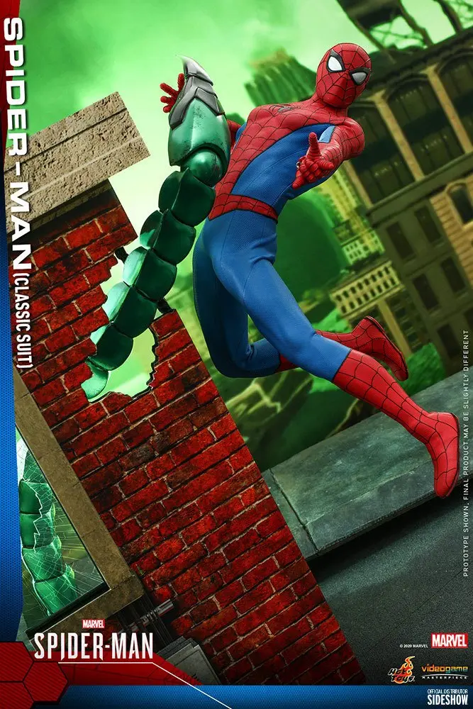 Marvel's Spider-Man Video Game Masterpiece Actionfigur 1/6 Spider-Man (Classic Suit) 30 cm Produktfoto