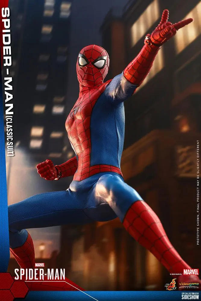 Marvel's Spider-Man Video Game Masterpiece Actionfigur 1/6 Spider-Man (Classic Suit) 30 cm Produktfoto