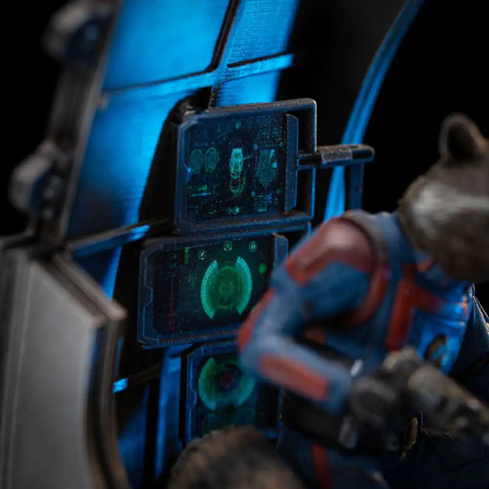 Marvel Art Scale Statue 1/10 Guardians of the Galaxy Vol. 3 Rocket Racoon 20 cm termékfotó