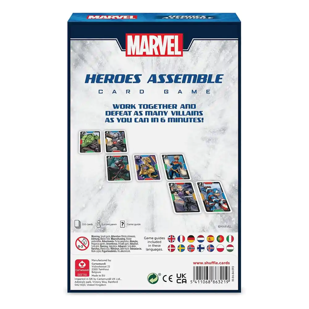 Marvel Shuffle Kartenspiel Heroes Assemble termékfotó