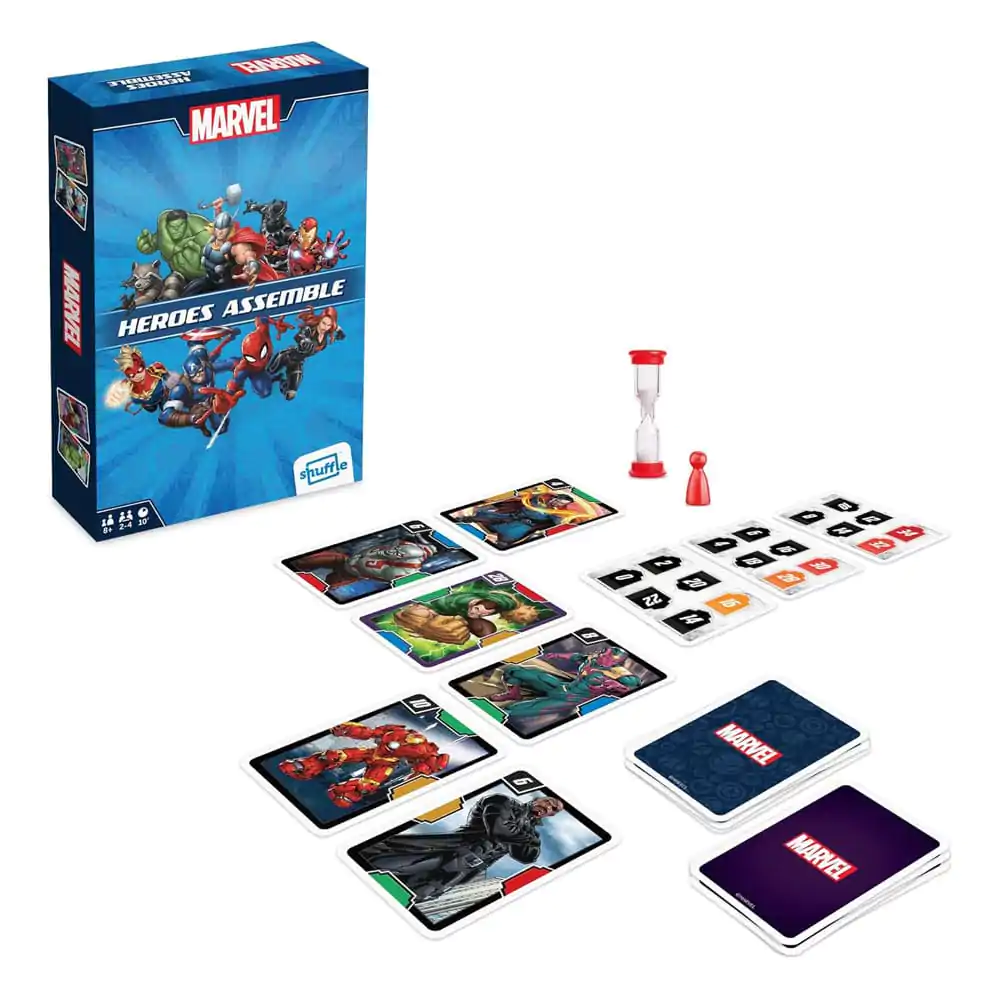 Marvel Shuffle Kartenspiel Heroes Assemble termékfotó