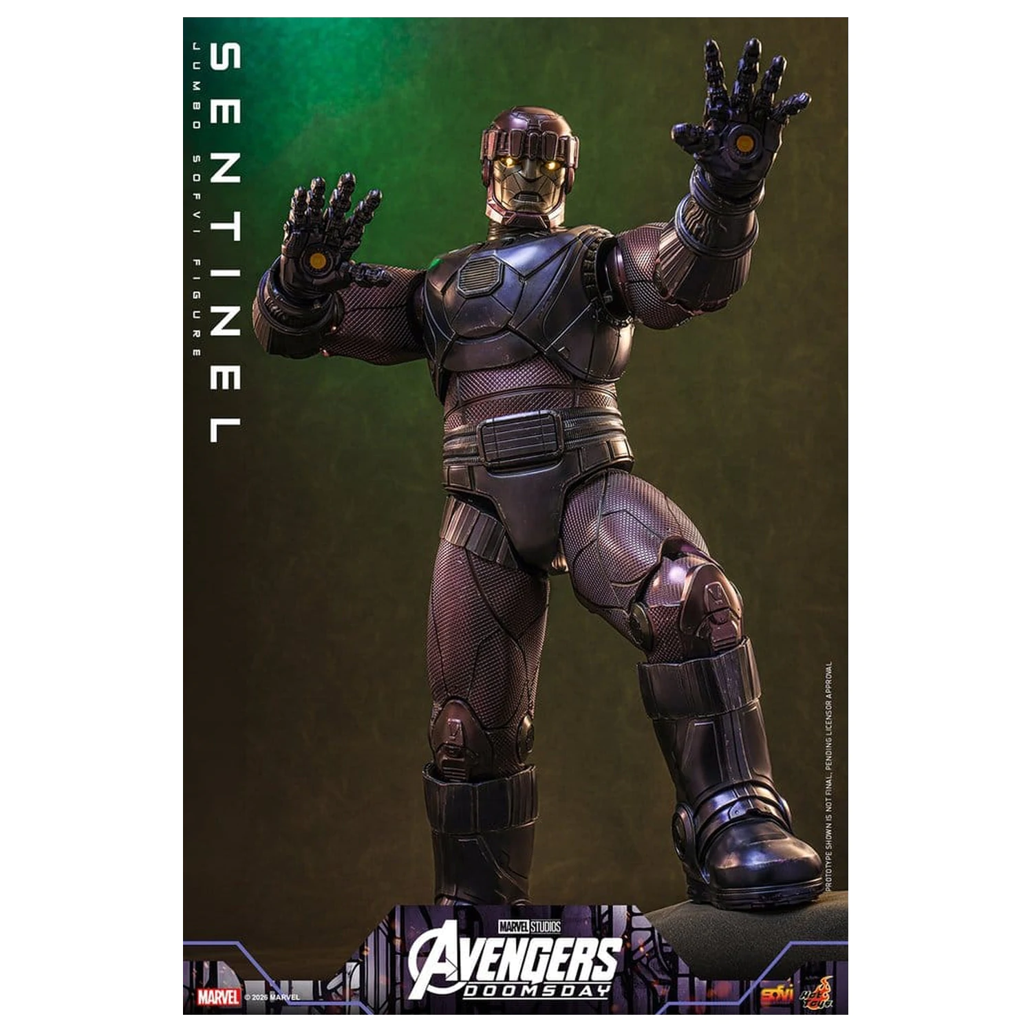 Marvel Sofvi Masterpiece Series Actionfigur Sentinel 60 cm Produktfoto