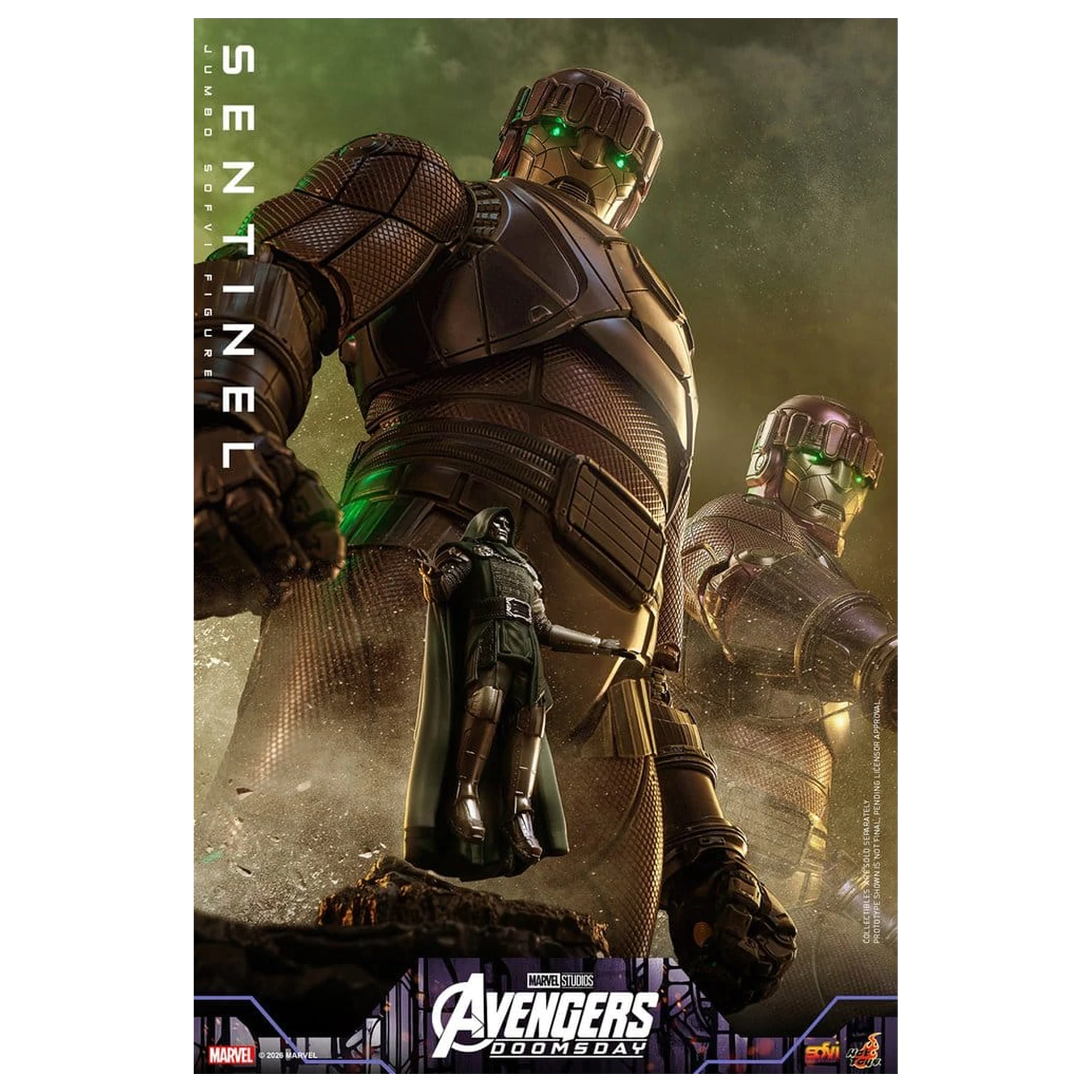 Marvel Sofvi Masterpiece Series Actionfigur Sentinel 60 cm Produktfoto