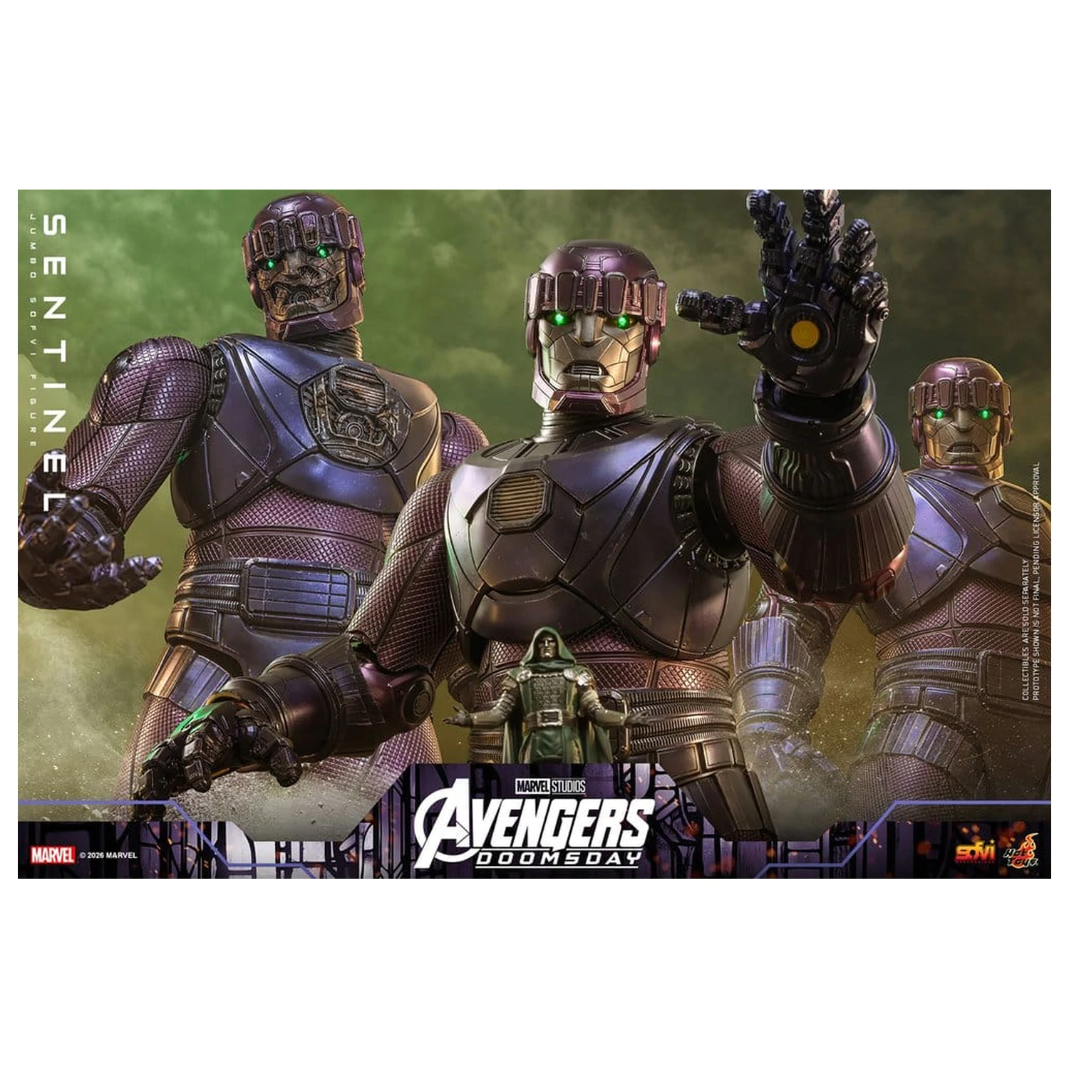 Marvel Sofvi Masterpiece Series Actionfigur Sentinel 60 cm Produktfoto