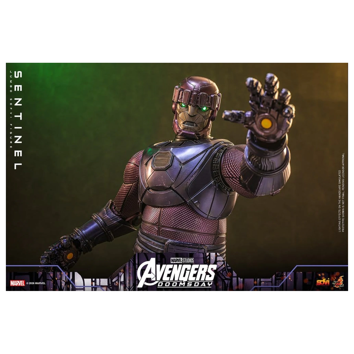 Marvel Sofvi Masterpiece Series Actionfigur Sentinel 60 cm Produktfoto