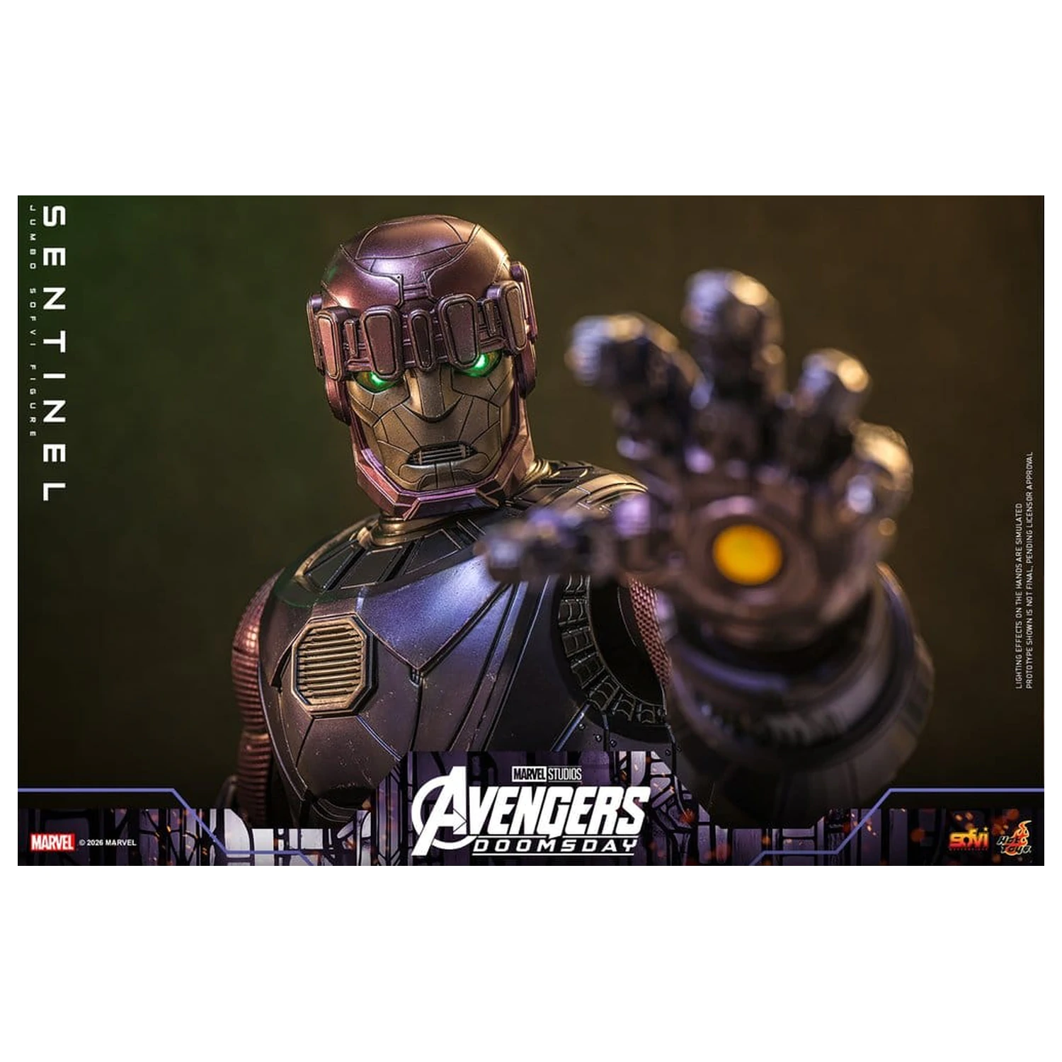 Marvel Sofvi Masterpiece Series Actionfigur Sentinel 60 cm Produktfoto