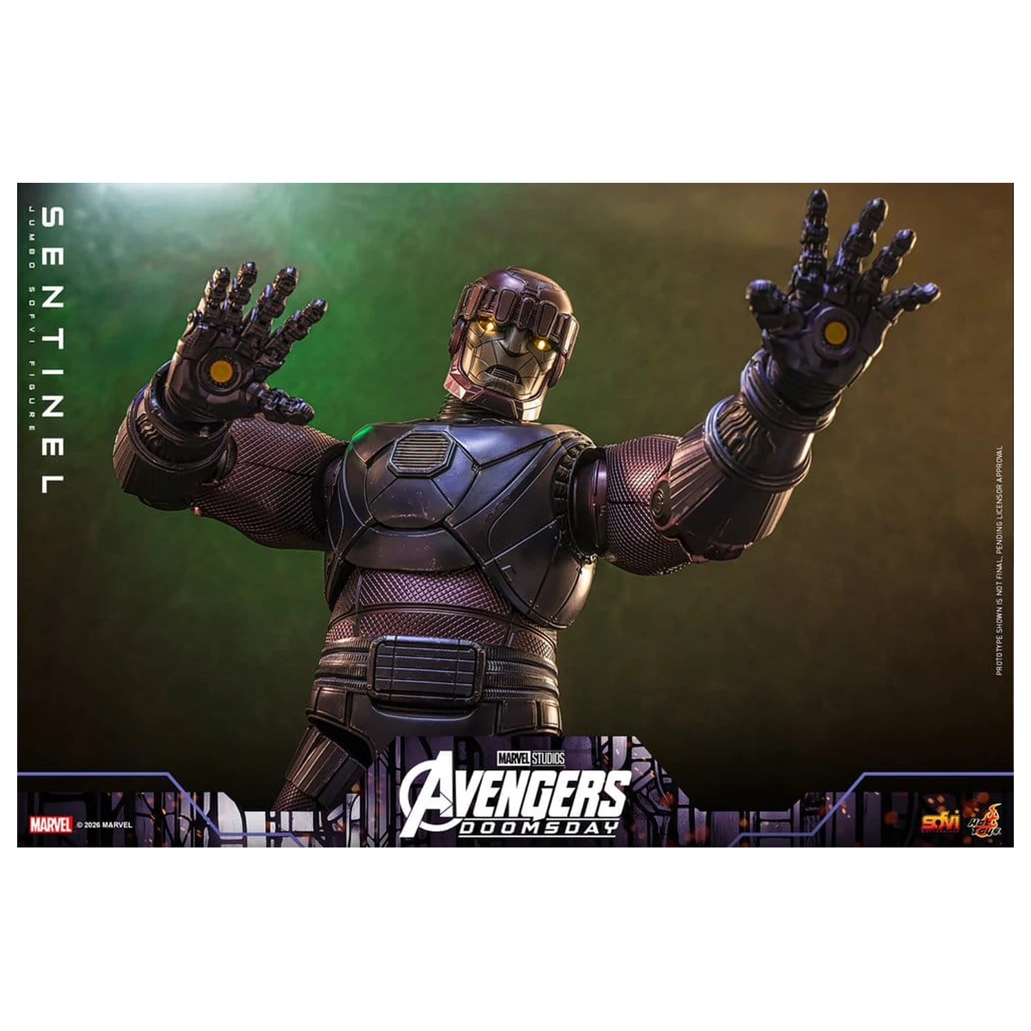 Marvel Sofvi Masterpiece Series Actionfigur Sentinel 60 cm Produktfoto