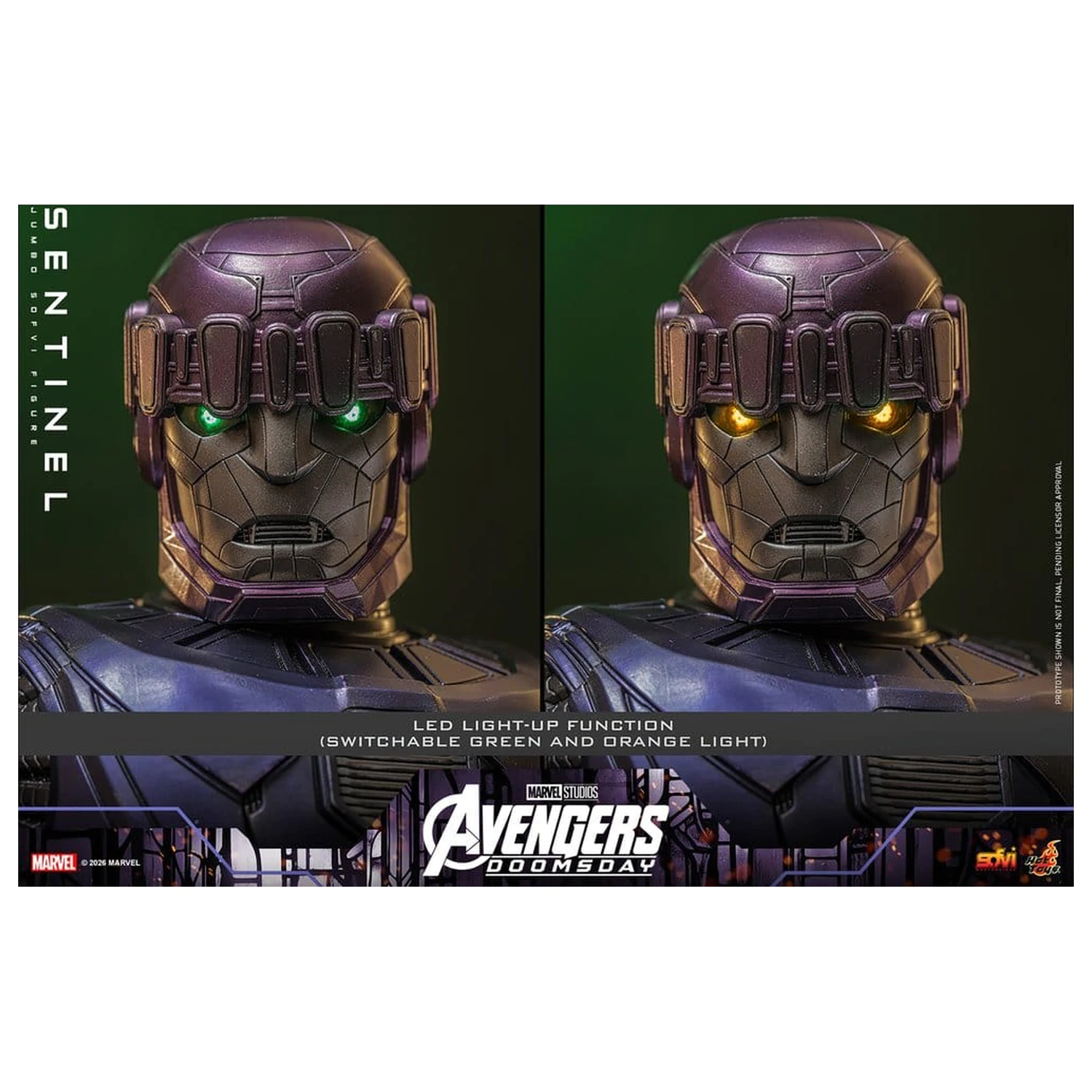 Marvel Sofvi Masterpiece Series Actionfigur Sentinel 60 cm Produktfoto