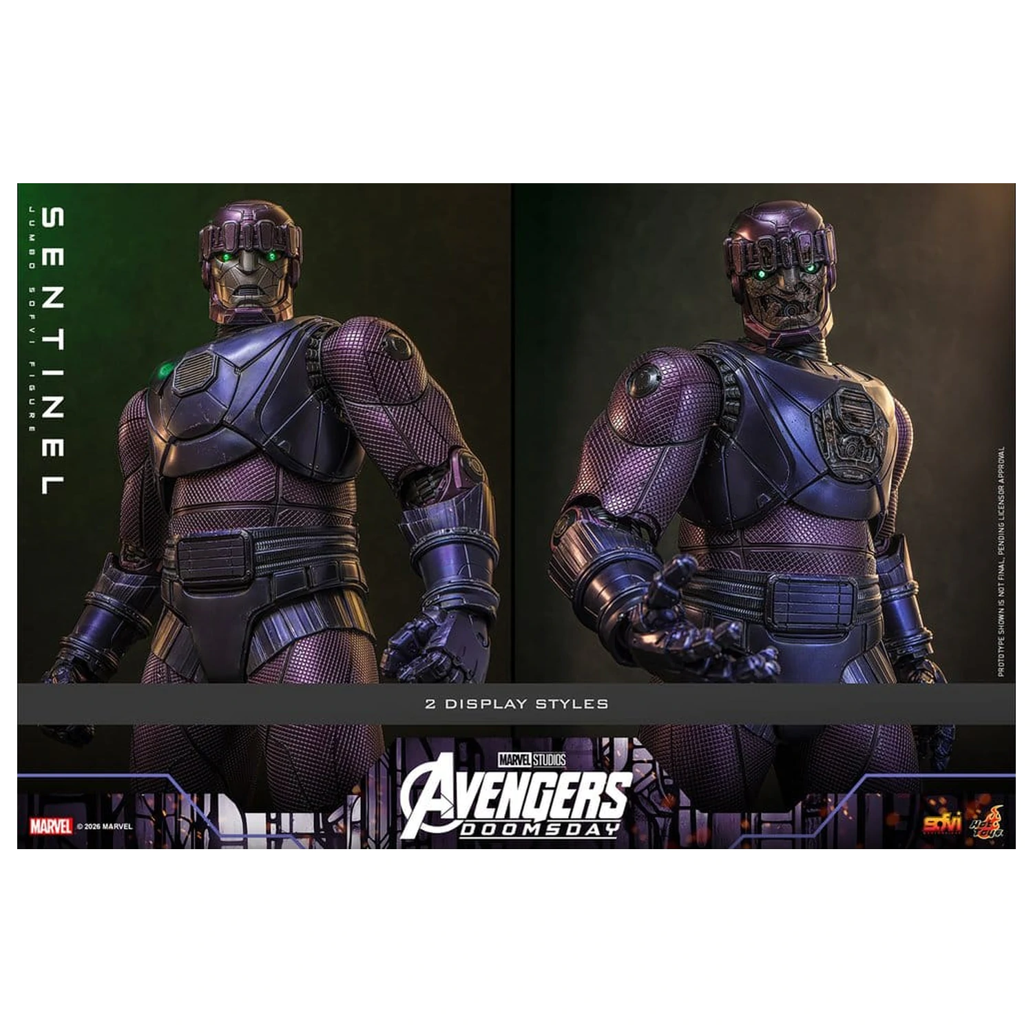 Marvel Sofvi Masterpiece Series Actionfigur Sentinel 60 cm Produktfoto