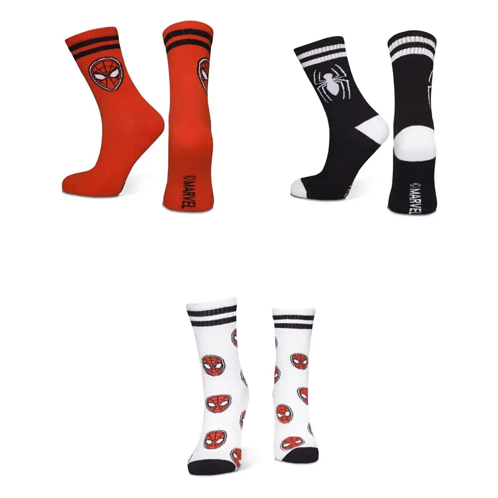 Marvel Socken 3er-Pack Spider-Man Sport Socks 39-42 Produktfoto