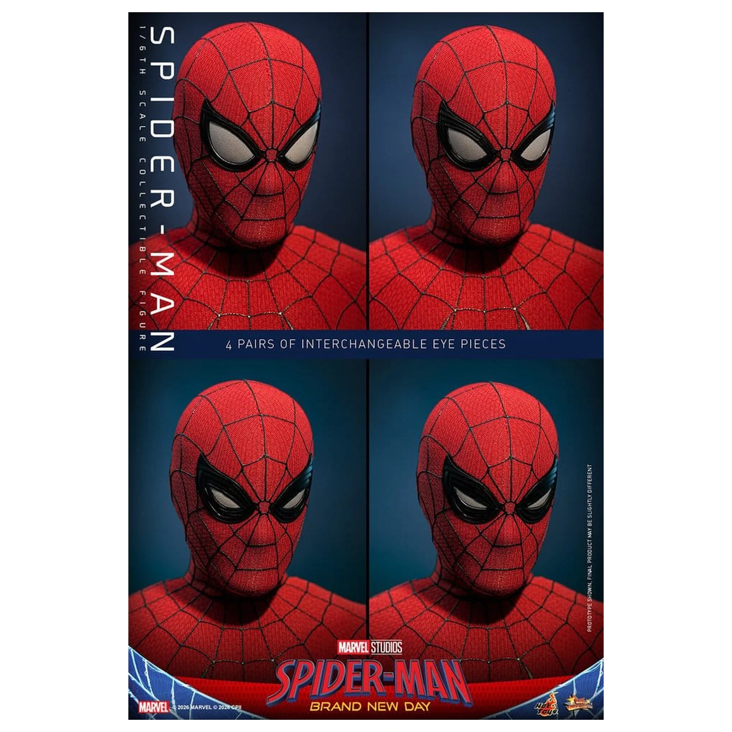 Marvel Spider-Man: Brand New Day Actionfigur 1/6 Spider-Man 29 cm Produktfoto
