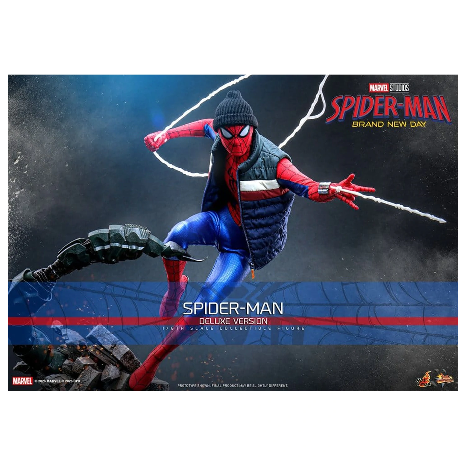 Marvel Spider-Man: Brand New Day Actionfigur 1/6 Spider-Man (Deluxe Version) 29 cm Produktfoto