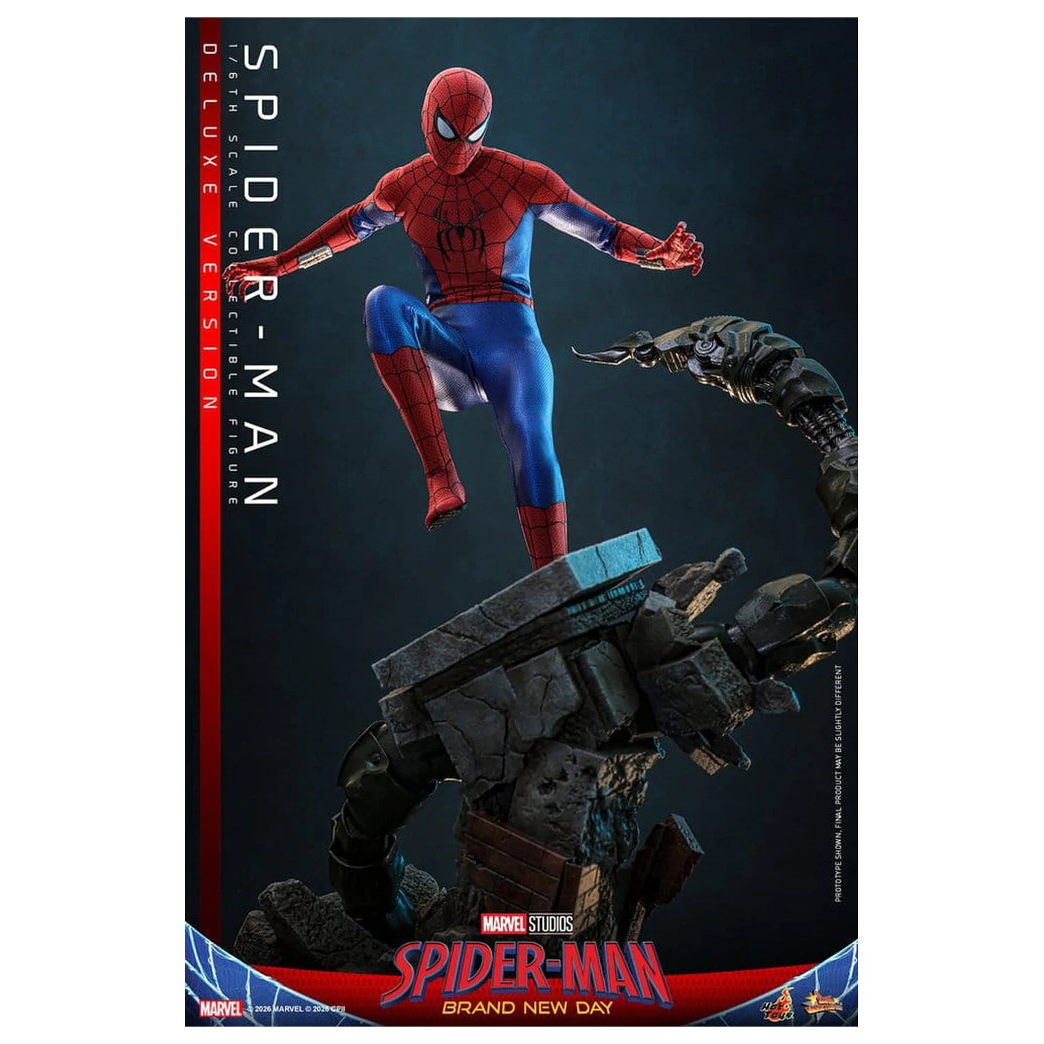 Marvel Spider-Man: Brand New Day Actionfigur 1/6 Spider-Man (Deluxe Version) 29 cm Produktfoto
