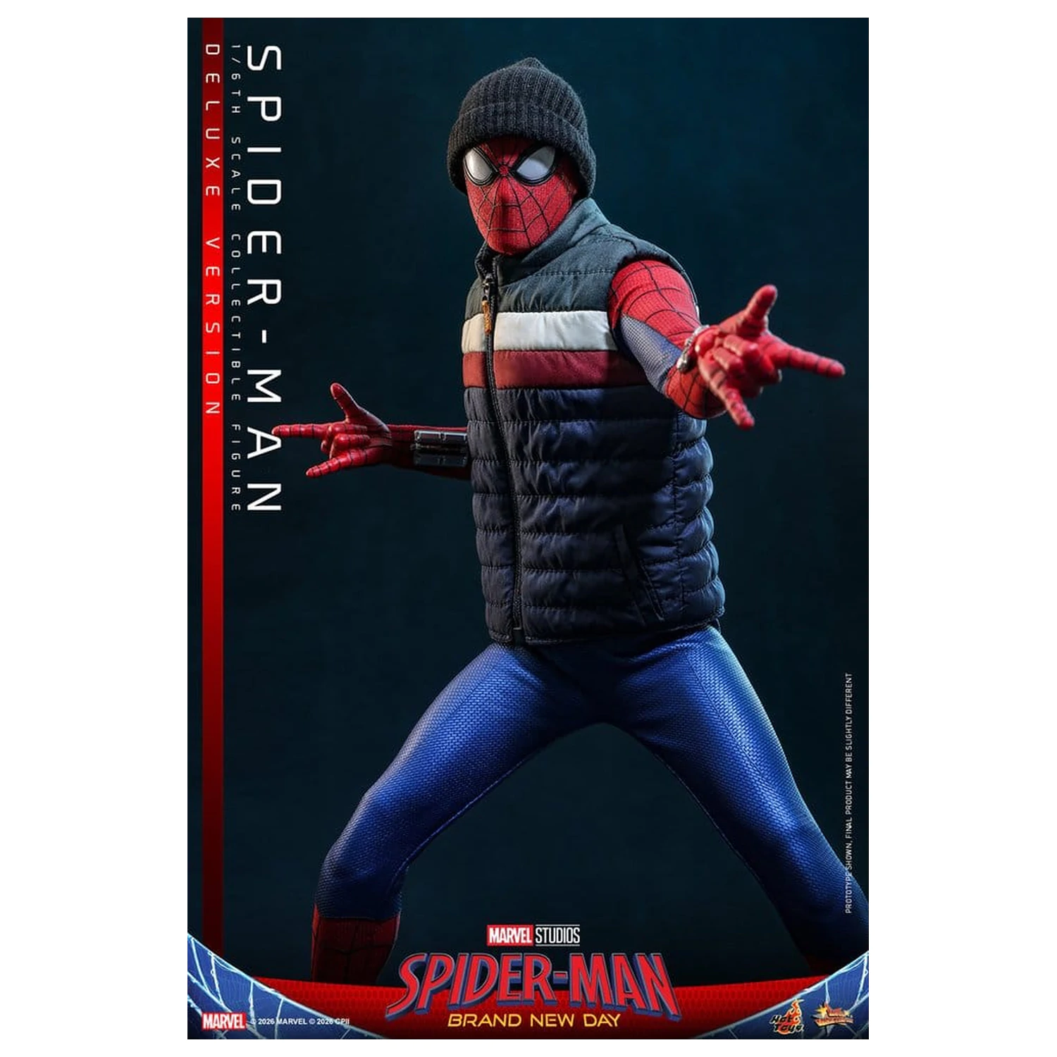 Marvel Spider-Man: Brand New Day Actionfigur 1/6 Spider-Man (Deluxe Version) 29 cm Produktfoto