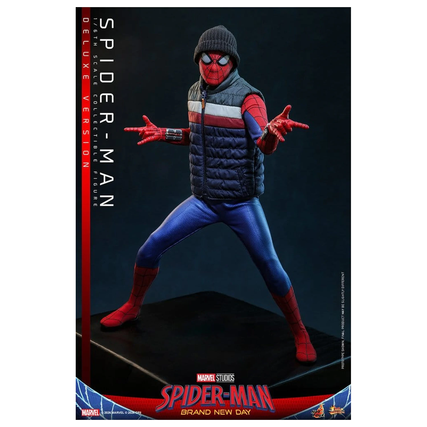 Marvel Spider-Man: Brand New Day Actionfigur 1/6 Spider-Man (Deluxe Version) 29 cm Produktfoto
