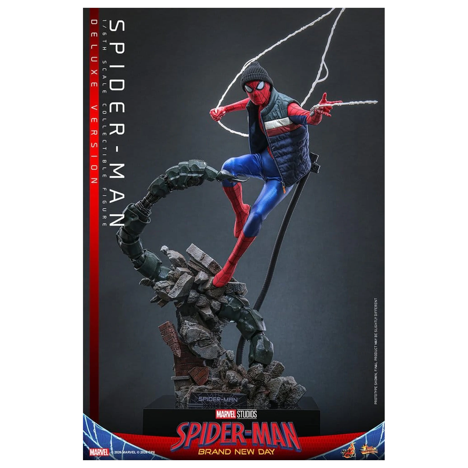 Marvel Spider-Man: Brand New Day Actionfigur 1/6 Spider-Man (Deluxe Version) 29 cm Produktfoto