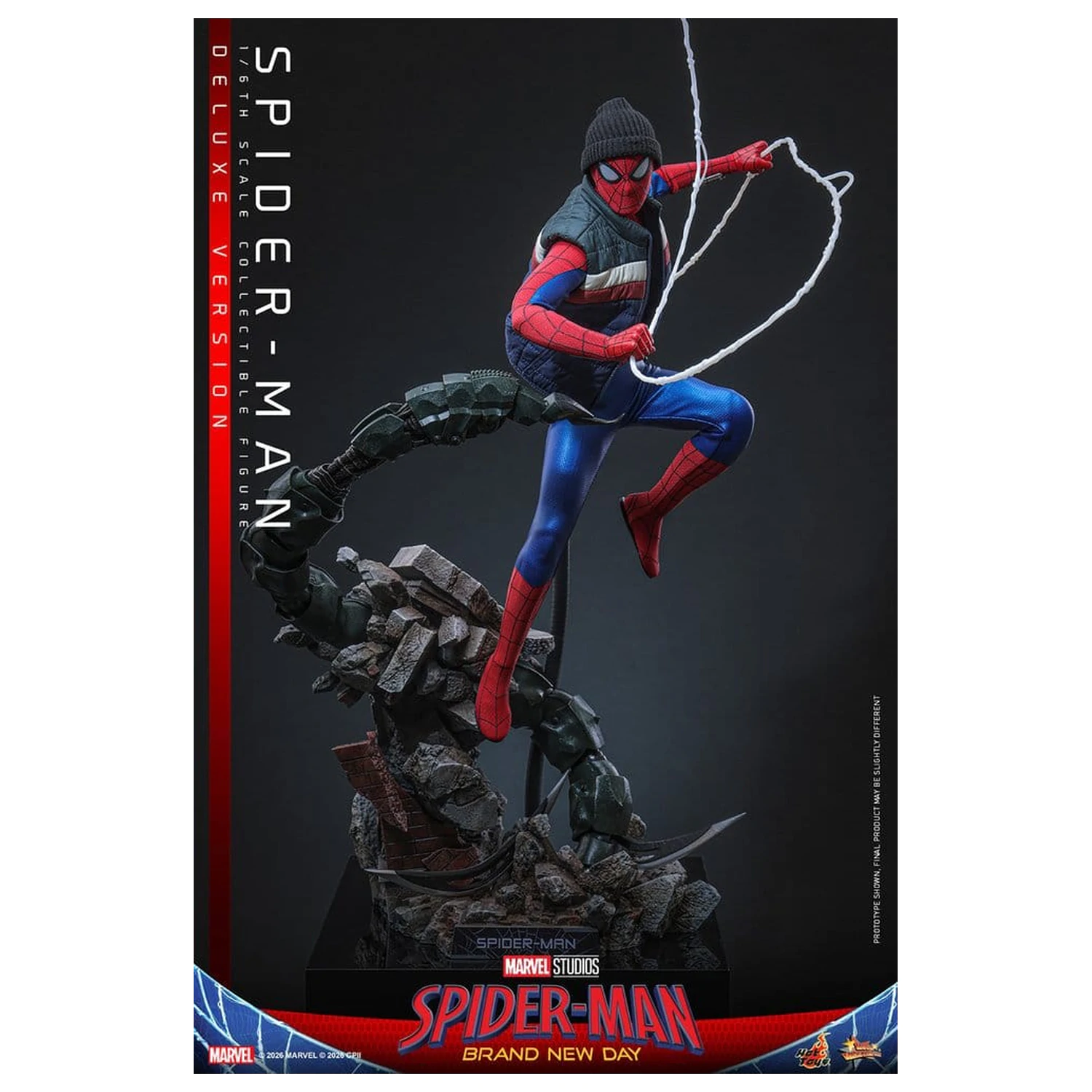 Marvel Spider-Man: Brand New Day Actionfigur 1/6 Spider-Man (Deluxe Version) 29 cm Produktfoto