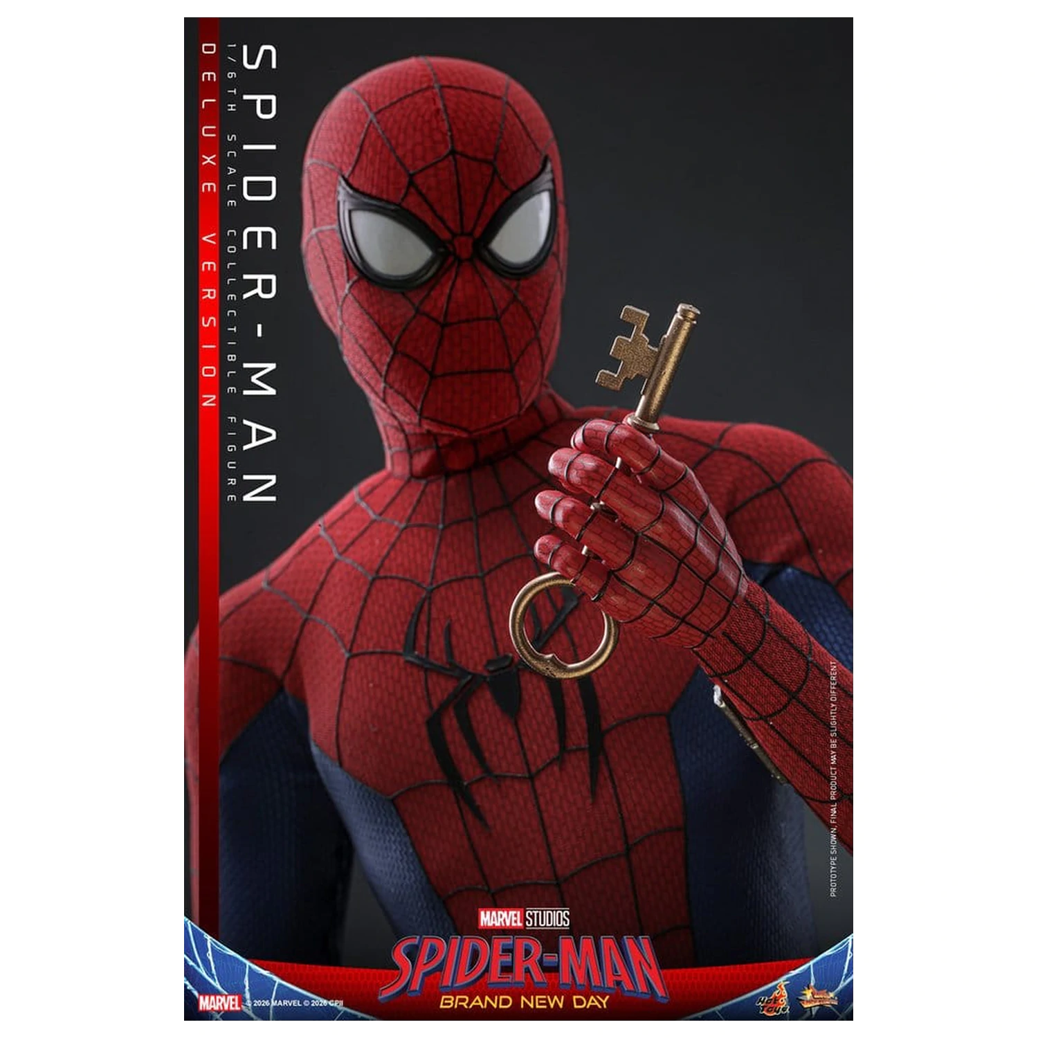 Marvel Spider-Man: Brand New Day Actionfigur 1/6 Spider-Man (Deluxe Version) 29 cm Produktfoto