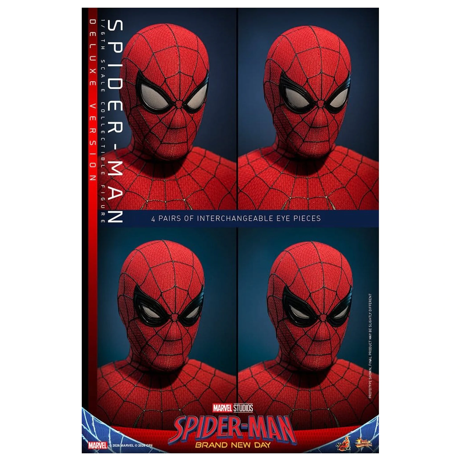 Marvel Spider-Man: Brand New Day Actionfigur 1/6 Spider-Man (Deluxe Version) 29 cm Produktfoto
