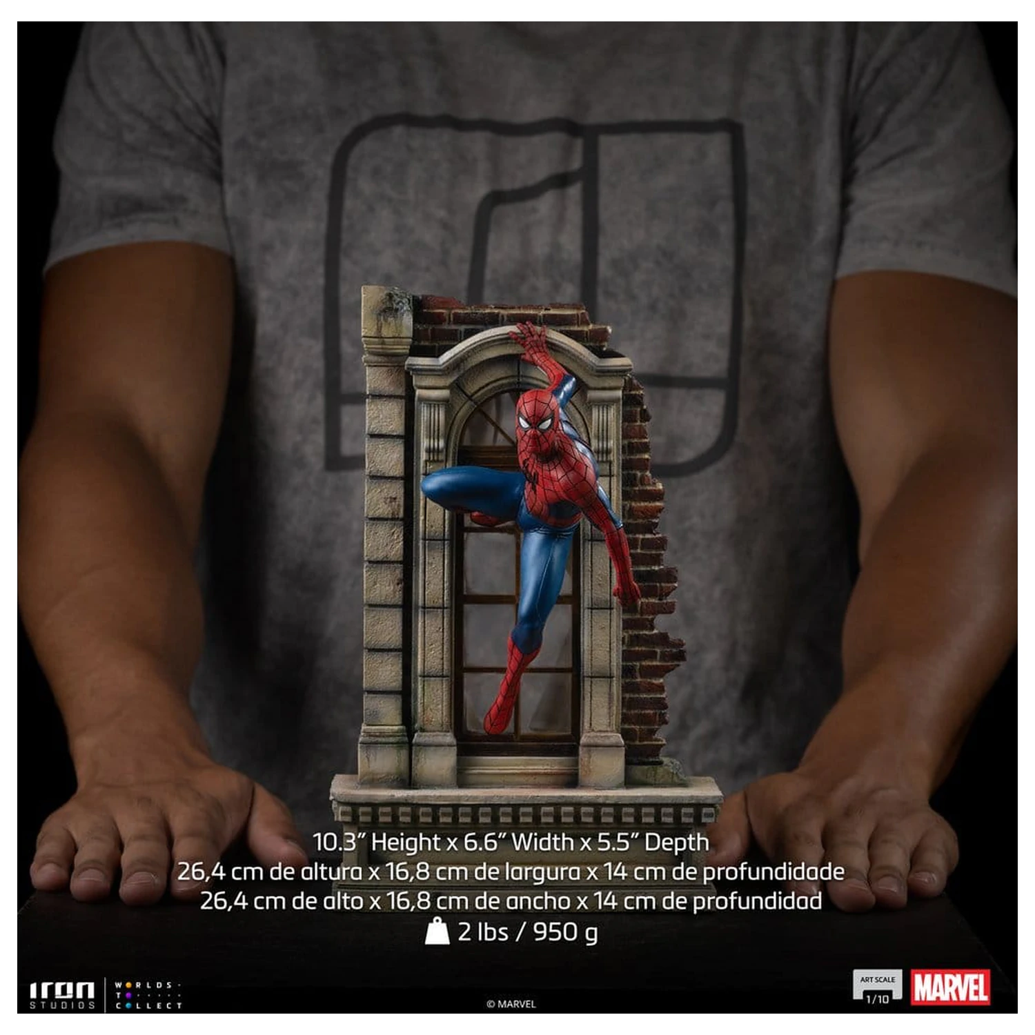 Marvel Spider-Man Brand New Day Art Scale Statue 1/10 Spider-Man 26 Zentimeter Produktfoto