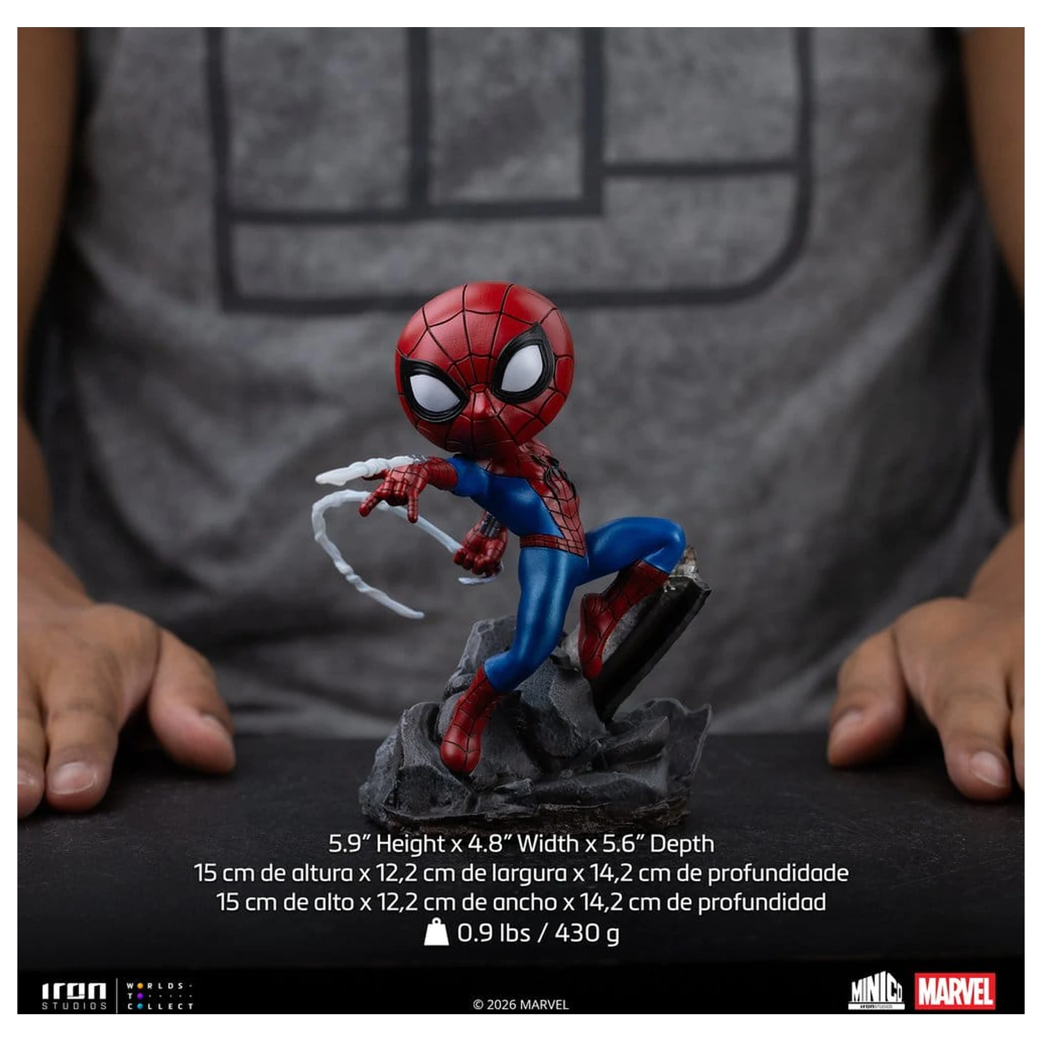 Marvel Spider-Man Brand New Day Minico Mini Figur Spider-Man 15 cm Produktfoto