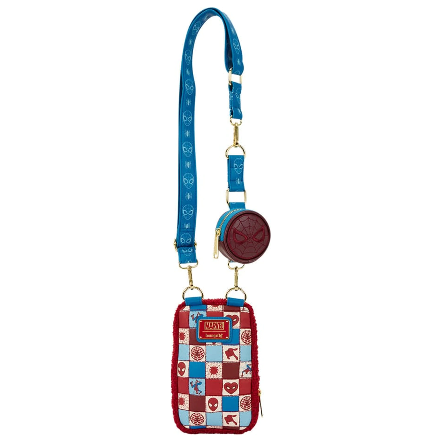 Marvel by Loungefly Umhängetasche mit Münzbeutel Spider-Man Handy Produktfoto