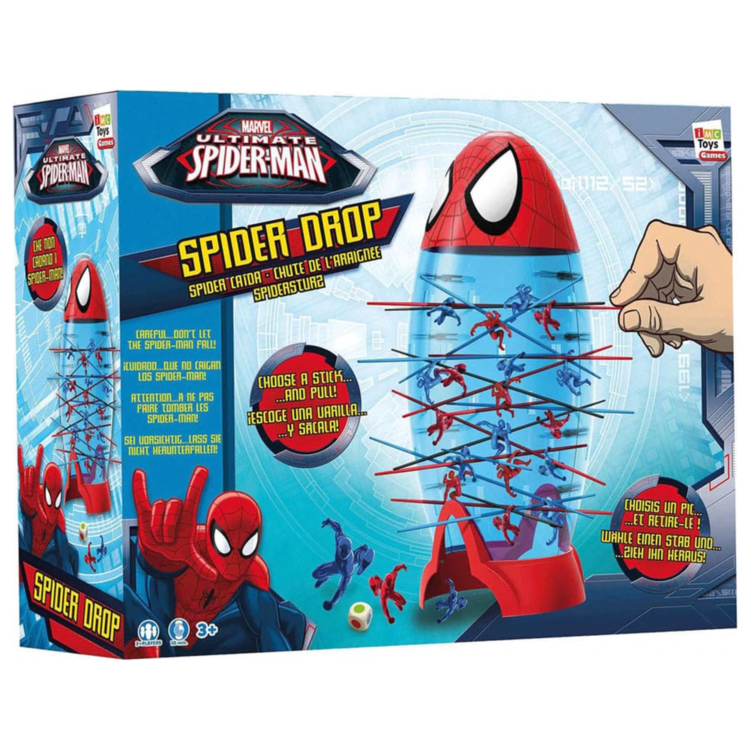 Marvel Drop Spiel Spider Man Produktfoto