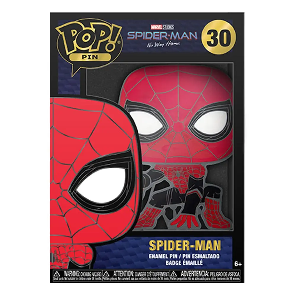 Marvel: Spider-Man POP! Pin Ansteck-Pin Tom Holland 10 cm Produktfoto