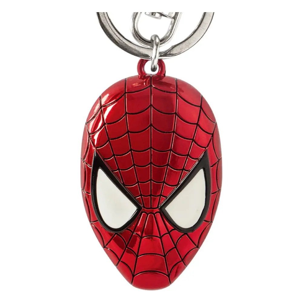 Marvel Metall-Schlüsselanhänger Spider-Man Head Produktfoto