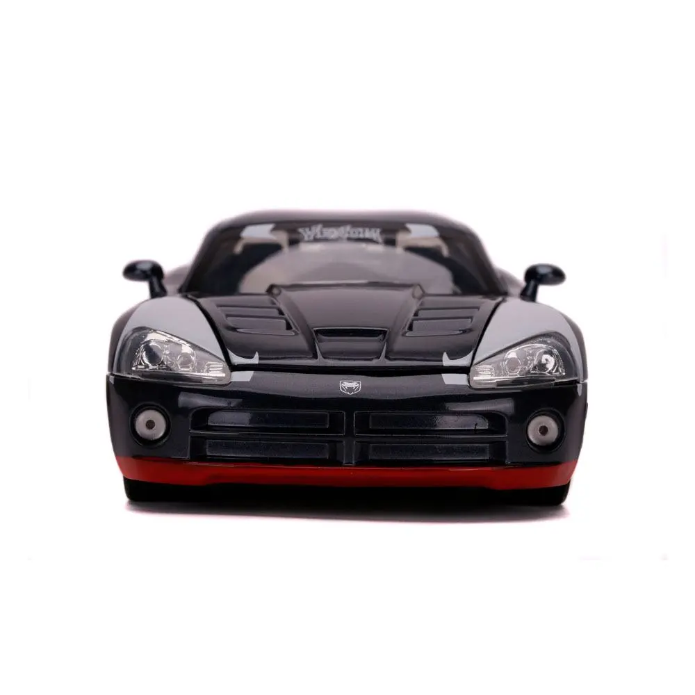 Marvel Spider-Man Hollywood Rides Diecast Modell 1/24 2008 Dodge Viper SRT10 mit Figur Produktfoto