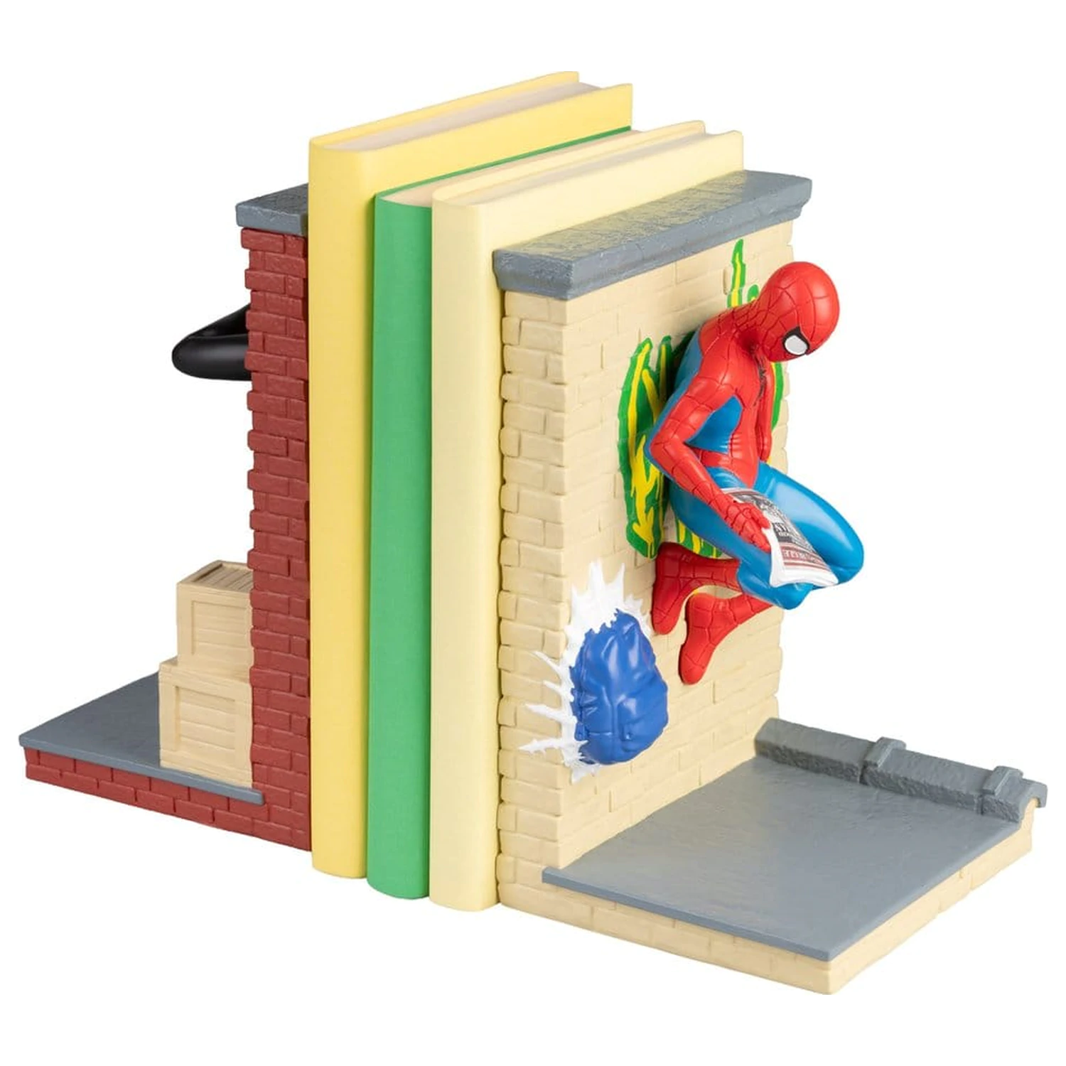 Marvel Buchstützen Spider-Man 12 cm Produktfoto