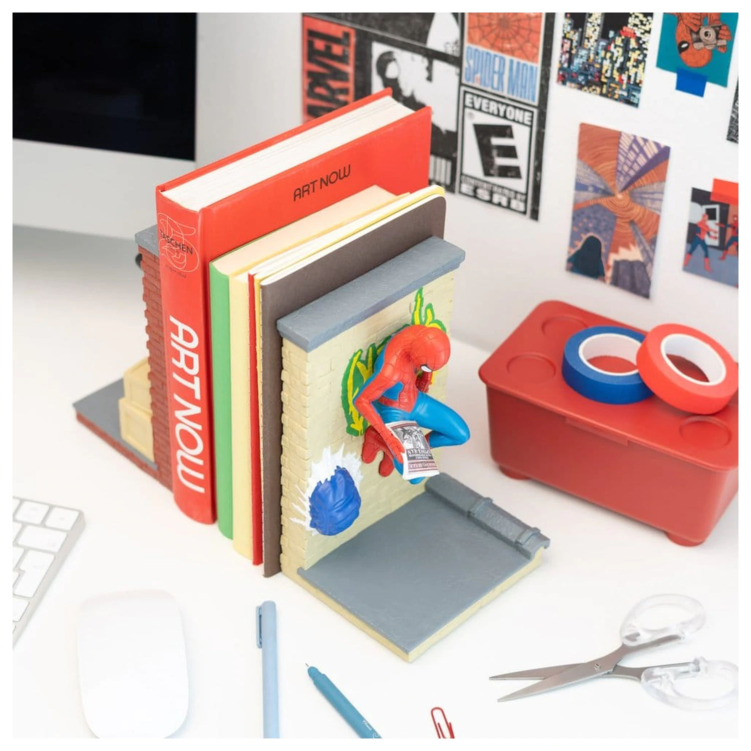 Marvel Buchstützen Spider-Man 12 cm Produktfoto