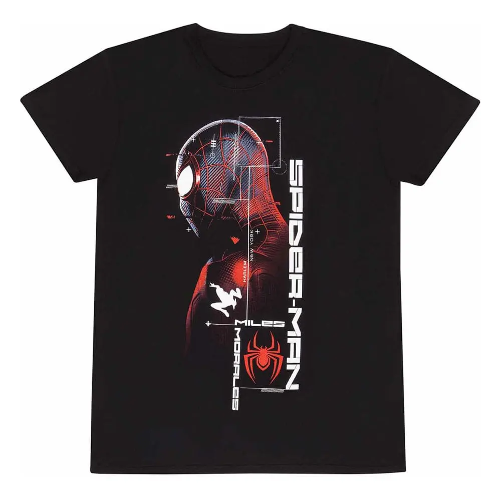 Marvel Spider-Man Miles Morales Video Game - Suit Specs T-shirt Produktfoto