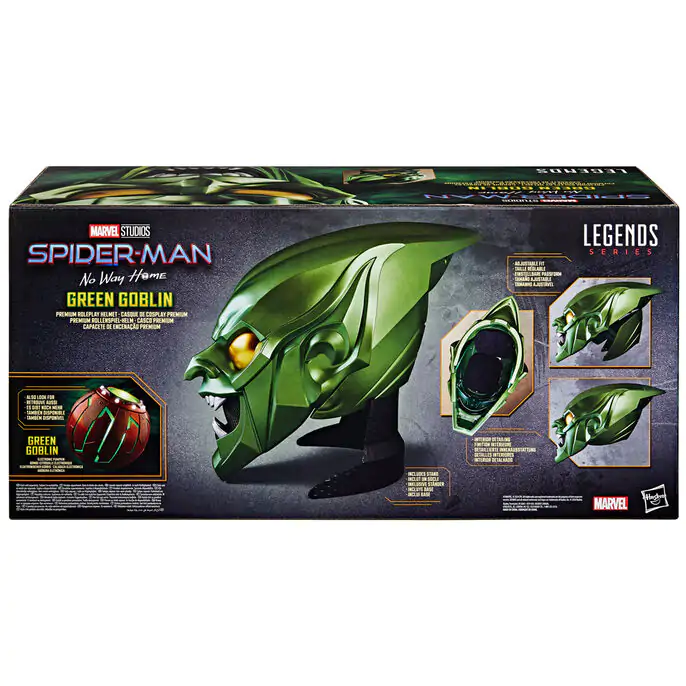 Marvel Spider-Man: No Way Home Green Goblin Premium Roleplay Helm termékfotó