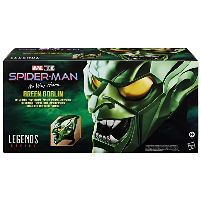 Marvel Spider-Man: No Way Home Green Goblin Premium Roleplay Helm termékfotó