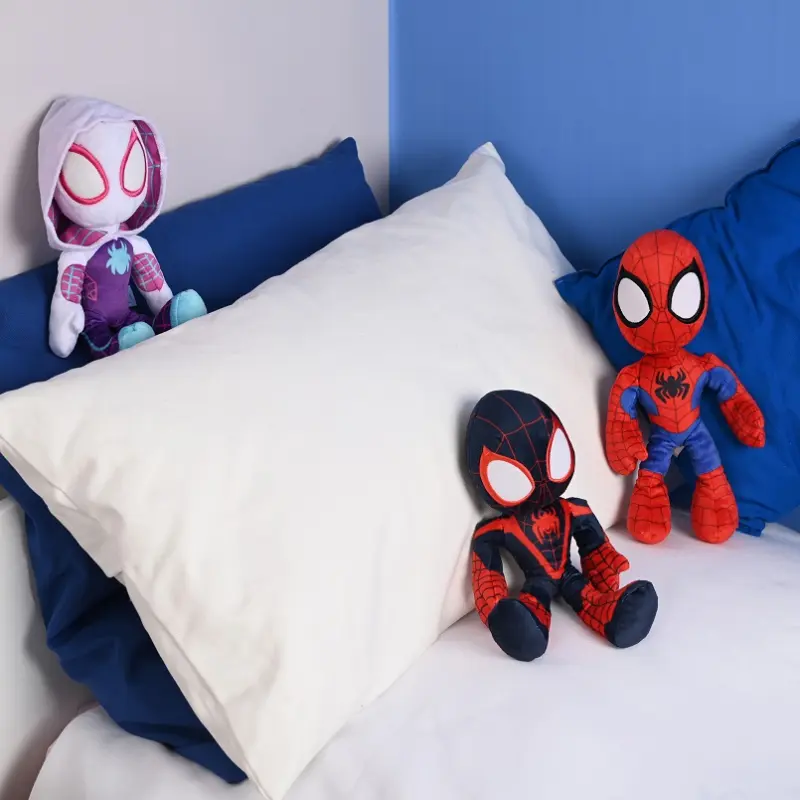 Marvel Plüschfigur Glow In The Dark Augen Spider-Man 25 cm Produktfoto