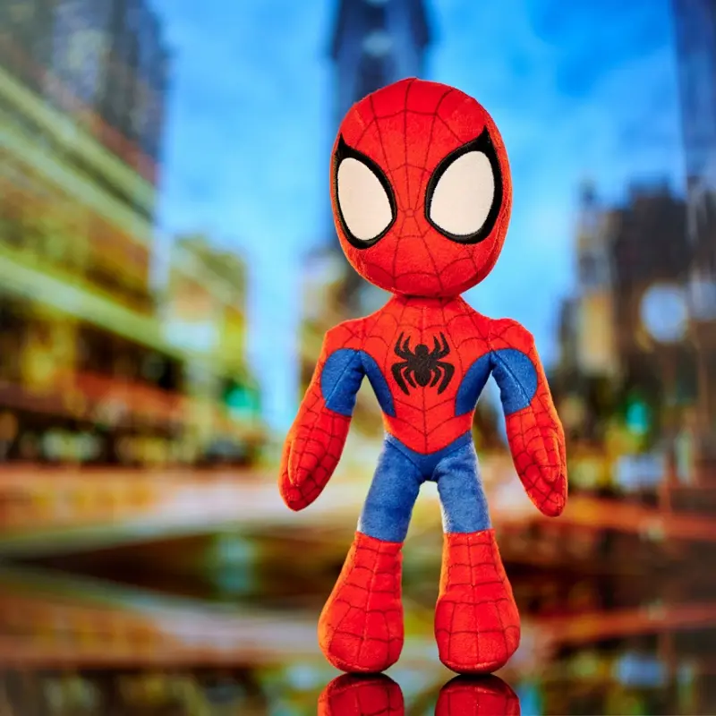 Marvel Plüschfigur Glow In The Dark Augen Spider-Man 25 cm Produktfoto