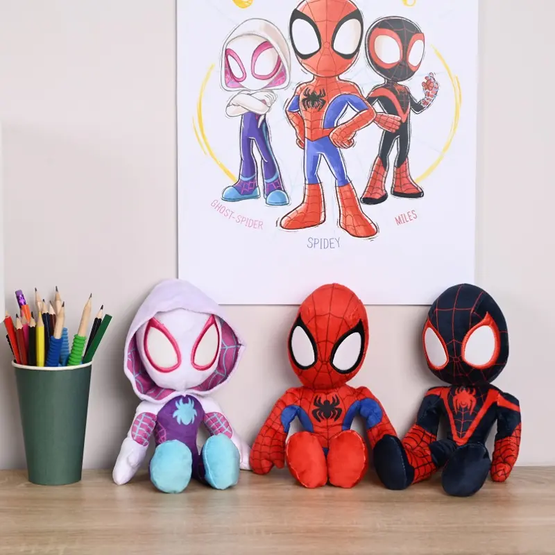 Marvel Plüschfigur Glow In The Dark Augen Spider-Man 25 cm termékfotó